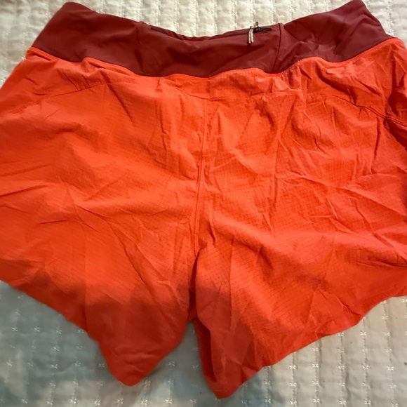REI Women's Athletic Shorts - Red and Orange - Picture 1 of 3